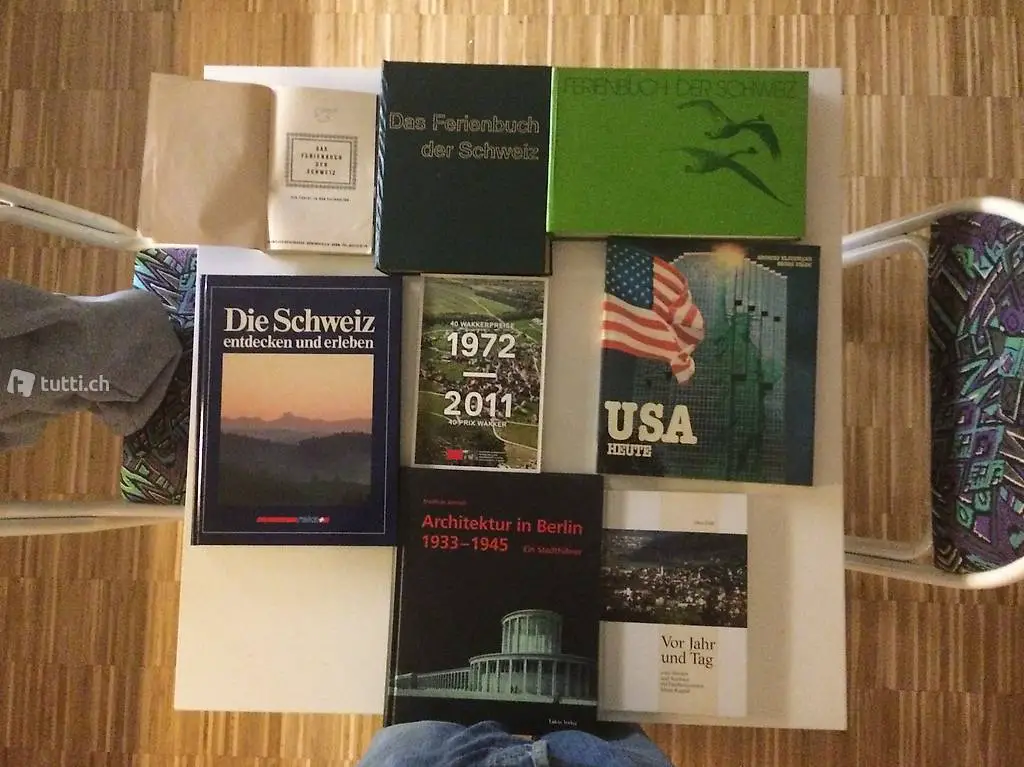 6 verschiedene Bildbände Schweiz
