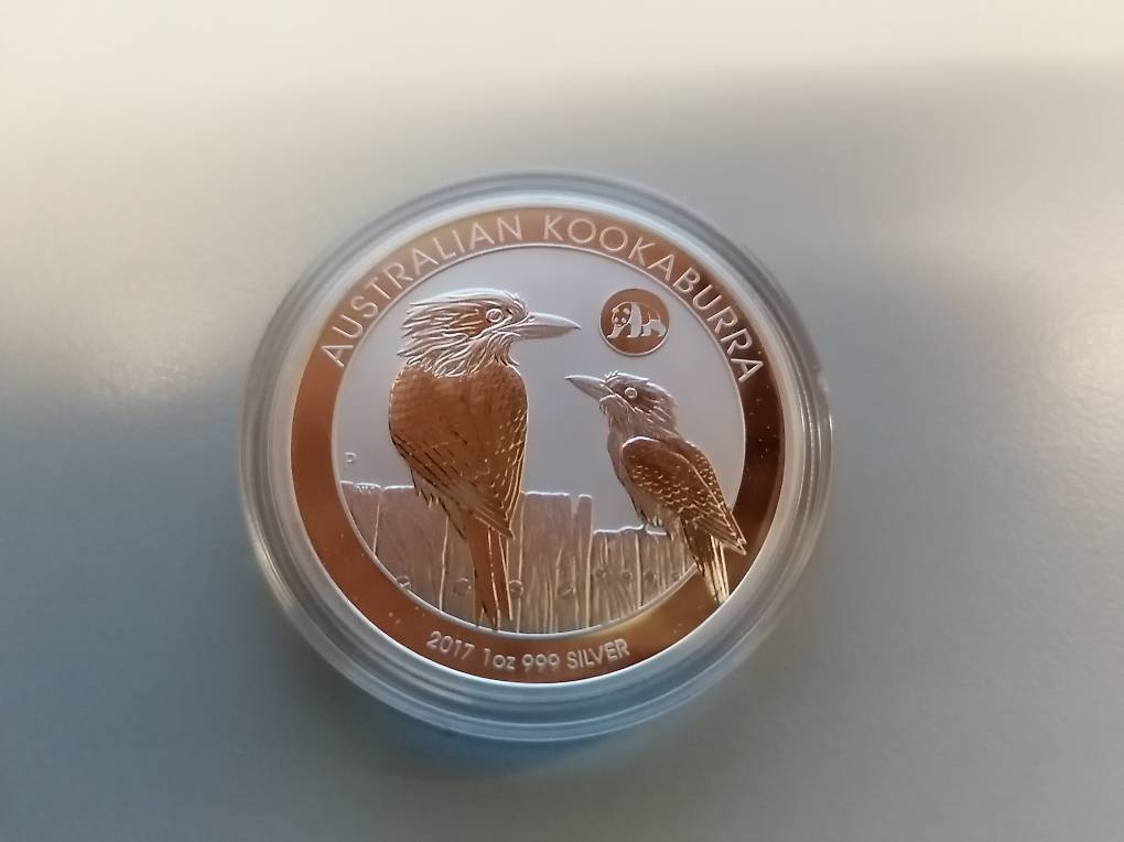 1 Unze Silber Kookaburra 2017 Australien Privy Panda