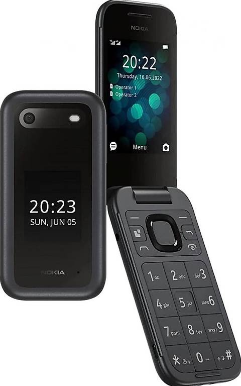 Nokia 2660 Flip Dual SIM Phone mit grossen Tasten