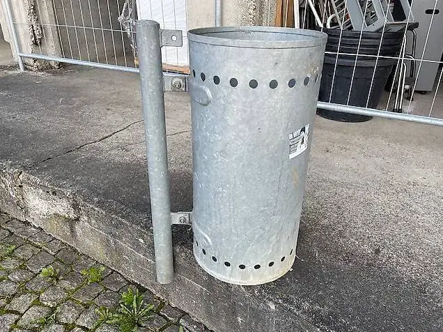 Abfalleimer Metall 60Liter