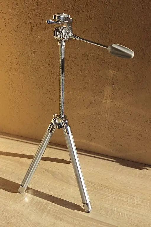 Stativ verchromt