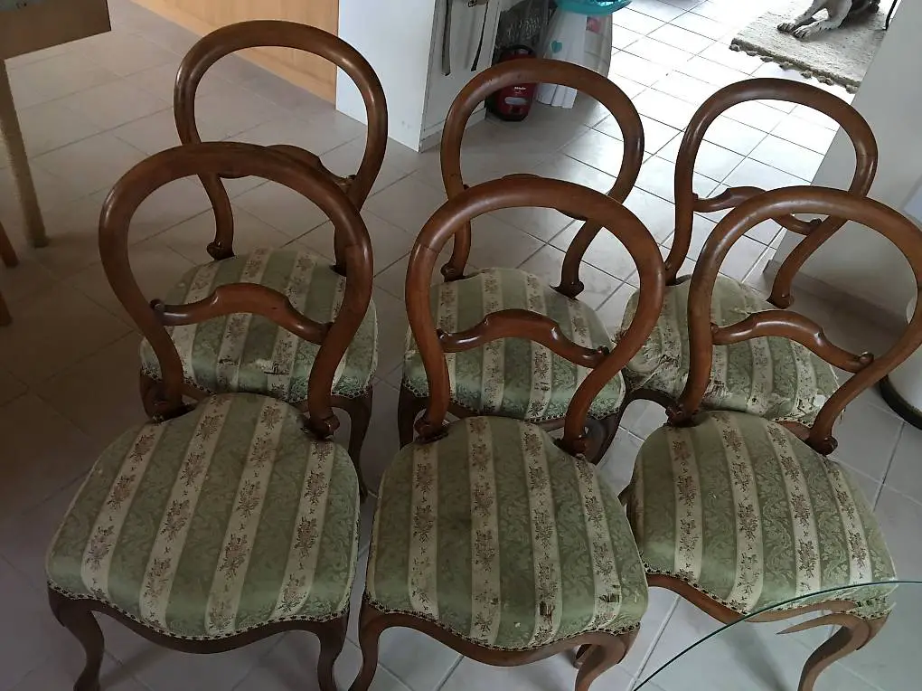 Antike Stühle für Esszimmer Barocke Ausführung