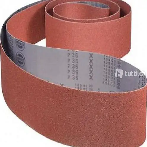  Pack à 10 Stk. Gewebe Schleifbänder 150 x 2170 mm, K 120