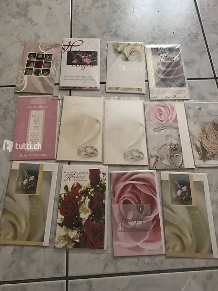 Karte n Hochzeit