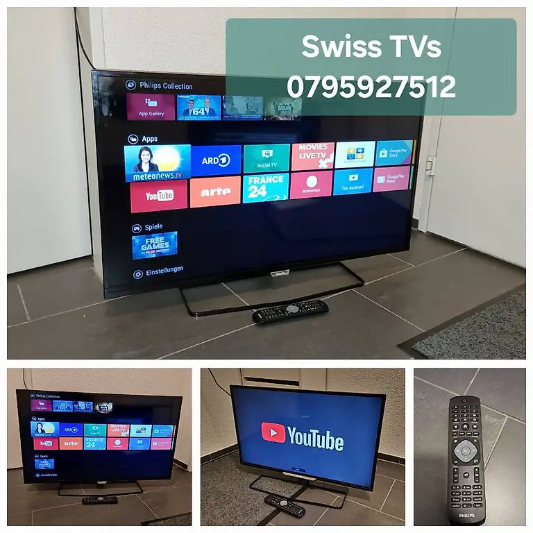 Philips Smart TV Android 55 Zoll 140cm UHD 4K