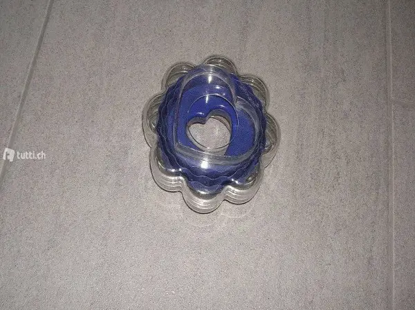 Tupperware Guetsli Formen Chrömli Ausstechform