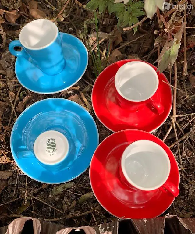 Langenthal Moccatassen Unterteller 4Stk