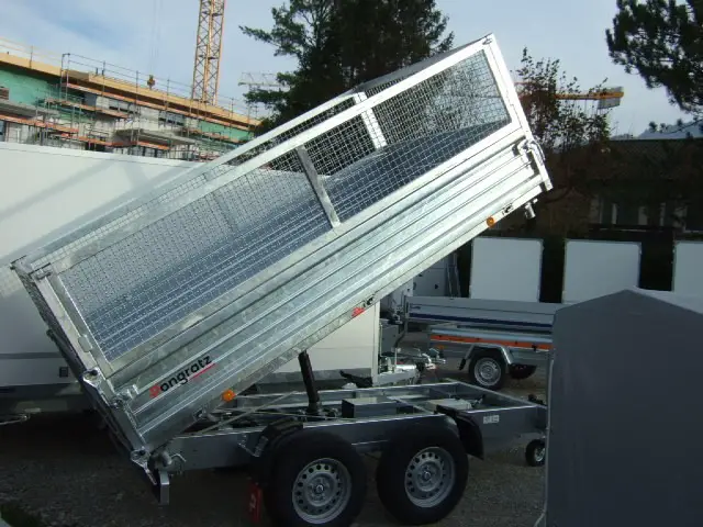 PONGRATZ, 3-SKS 3100/17 3"500kg mit Gitteraufsatz, 3-Seitenkipper