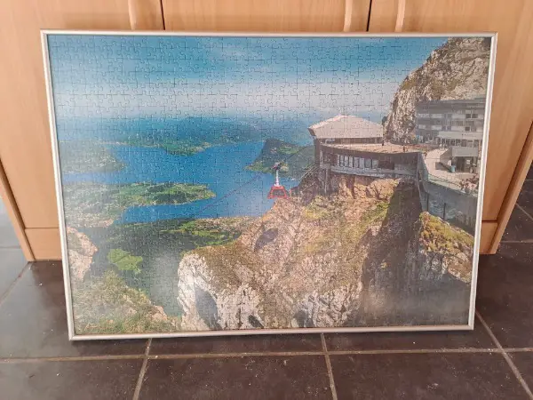 Puzzle Bild "Pilatus mit Vierwaldstättersee"