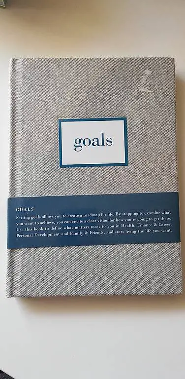 Notizbuch / Journal "Goals" von kikki.k