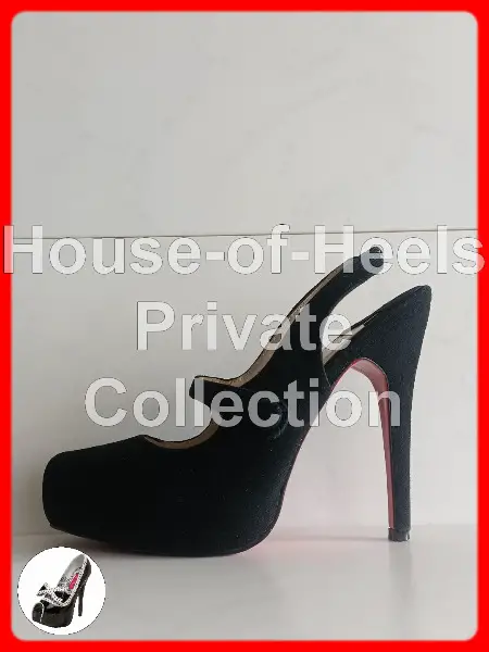 HoH Escarpins Christian Louboutin Rolande 120 37 talon 12cm