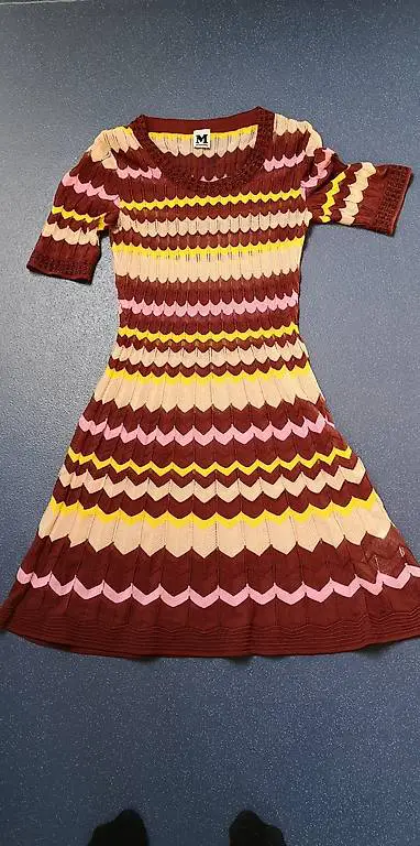 Missoni Kleid mit Unterrock Ital 42 CH 38