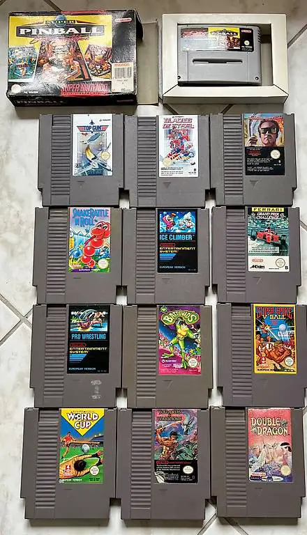 Nintendo (NES) Spiele