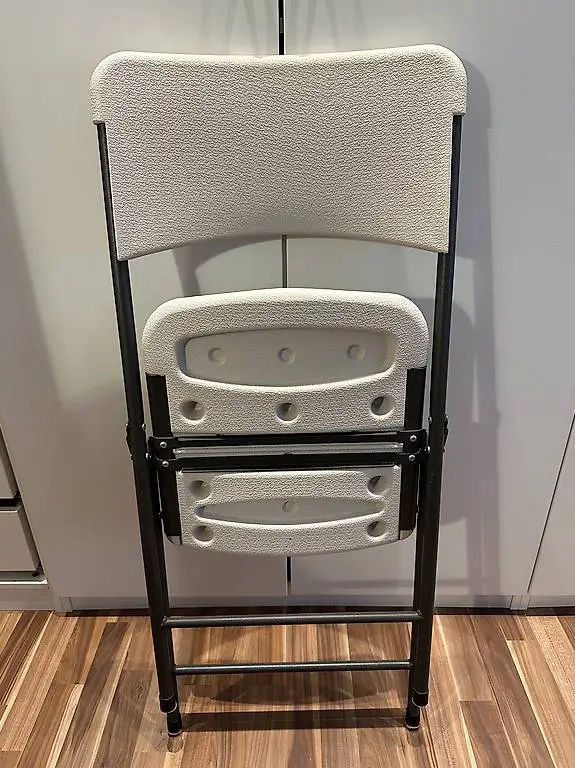 Klappstuhl Faltstühle x 6 Dura Kunstoff 470Bx550Tx842H