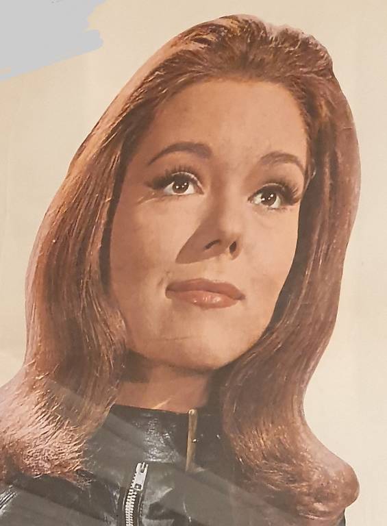 Ultrarares Original Filmplakat Emma Peel 60er Jahre