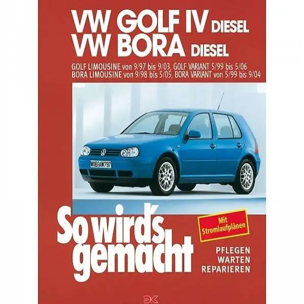  VW Golf - Pflegen, warten, reparieren