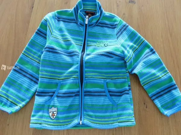 Icepeak Fleece Fleecejacke Gr. 110 in schönen blautönen