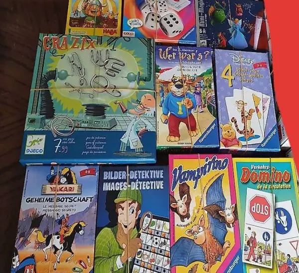 vari giochi di società tascabili