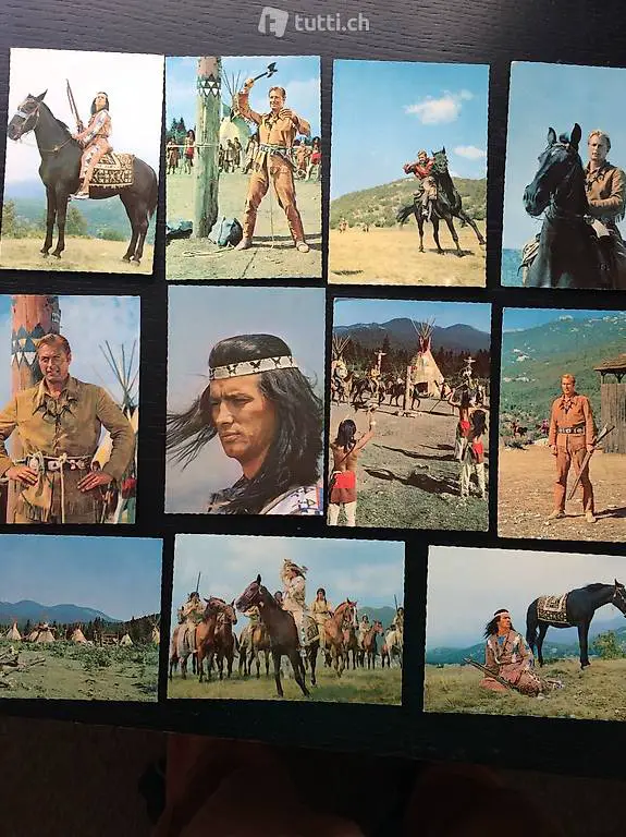 Winnetou-Postkarten