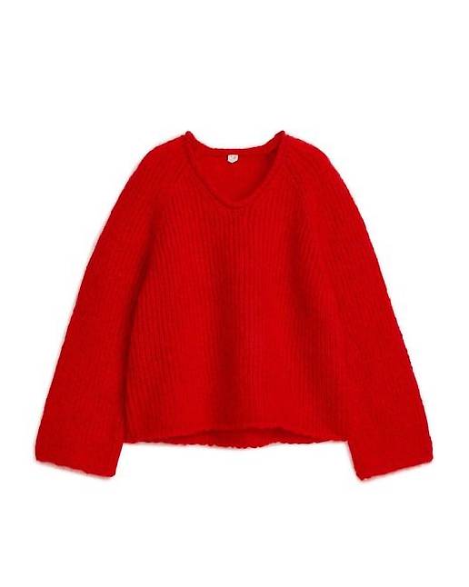 Strickpullover aus Wolle und Mohair von Arket