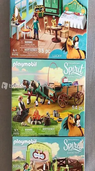 PLAYMOBIL 9476,9477,9479 SPIRIT
