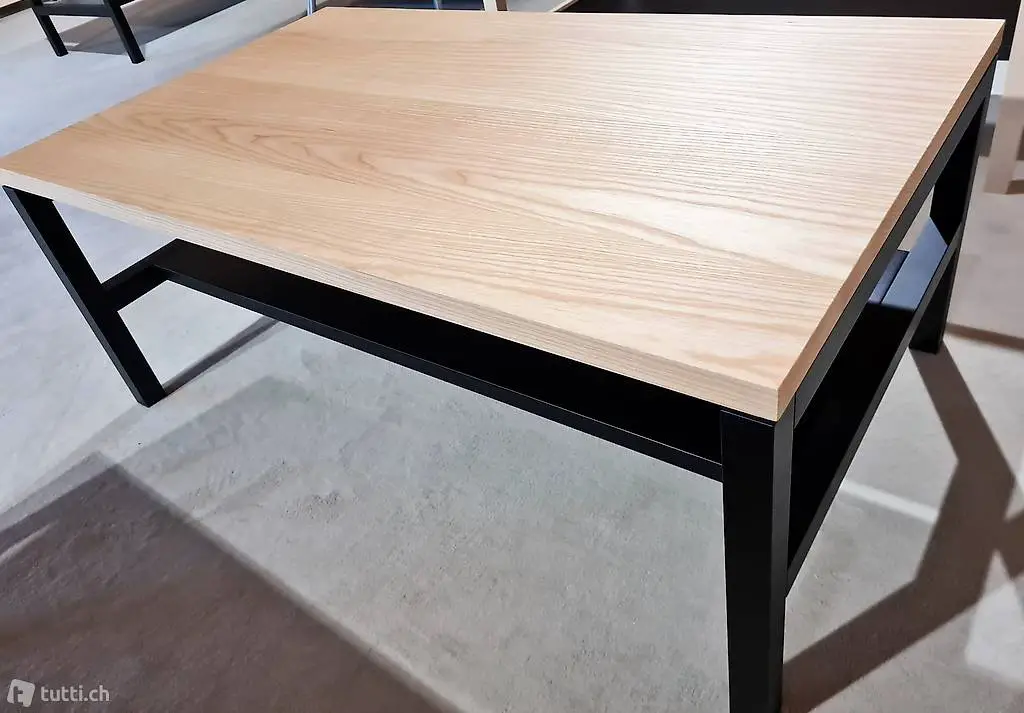  Salontisch Esche/ schwarz ab Ausstellung