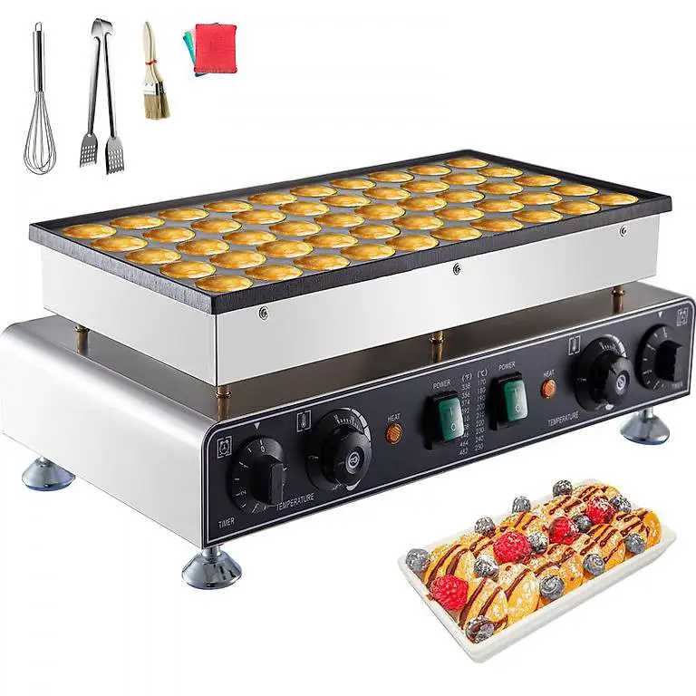 1,7 kw Poffertjes-Maker 50 Mulden Holländischer Pfan
