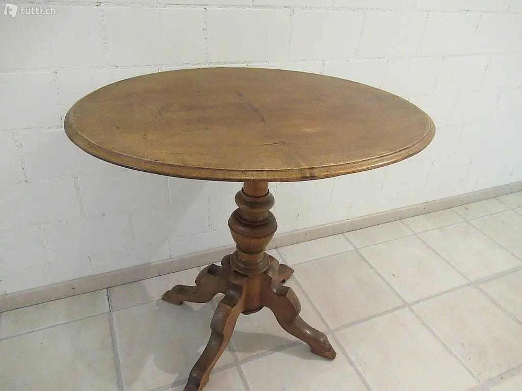  Schöner Tisch massiv Buche antik