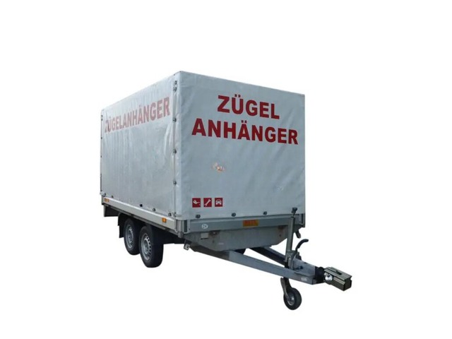 umzugs-anhänger geschlossen, seilgerät