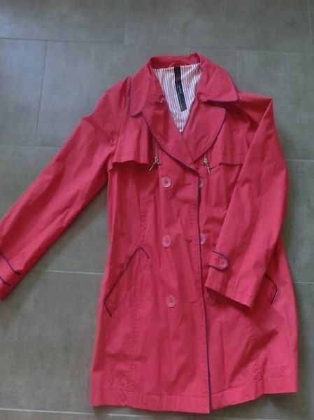 Damen-Sommerjacke-Parka mit Gürtel Grösse 40