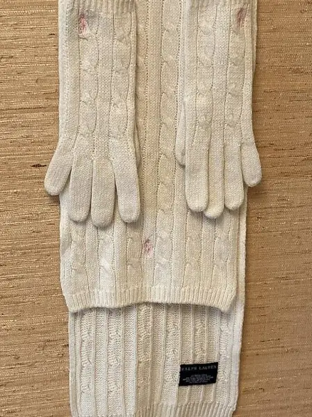 Original RL Schal und Handschuhe