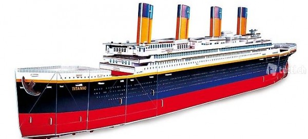  Puzzle 3D RMS Titanic bateau