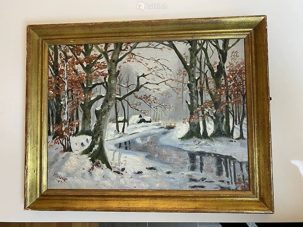 Winterlandschaft von H.Hasler
