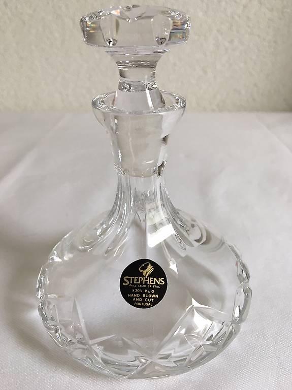 Kristallglas Karaffe Stephens
