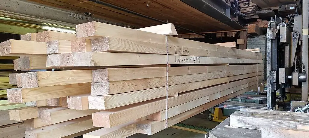 Kantholz 78x143mm, 5m lang