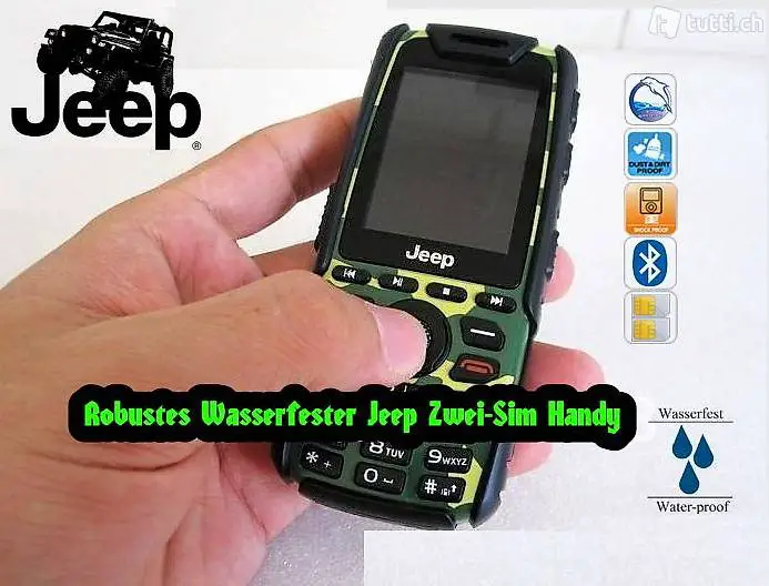 Robuste Jeep extérieur travailleurs mobiles