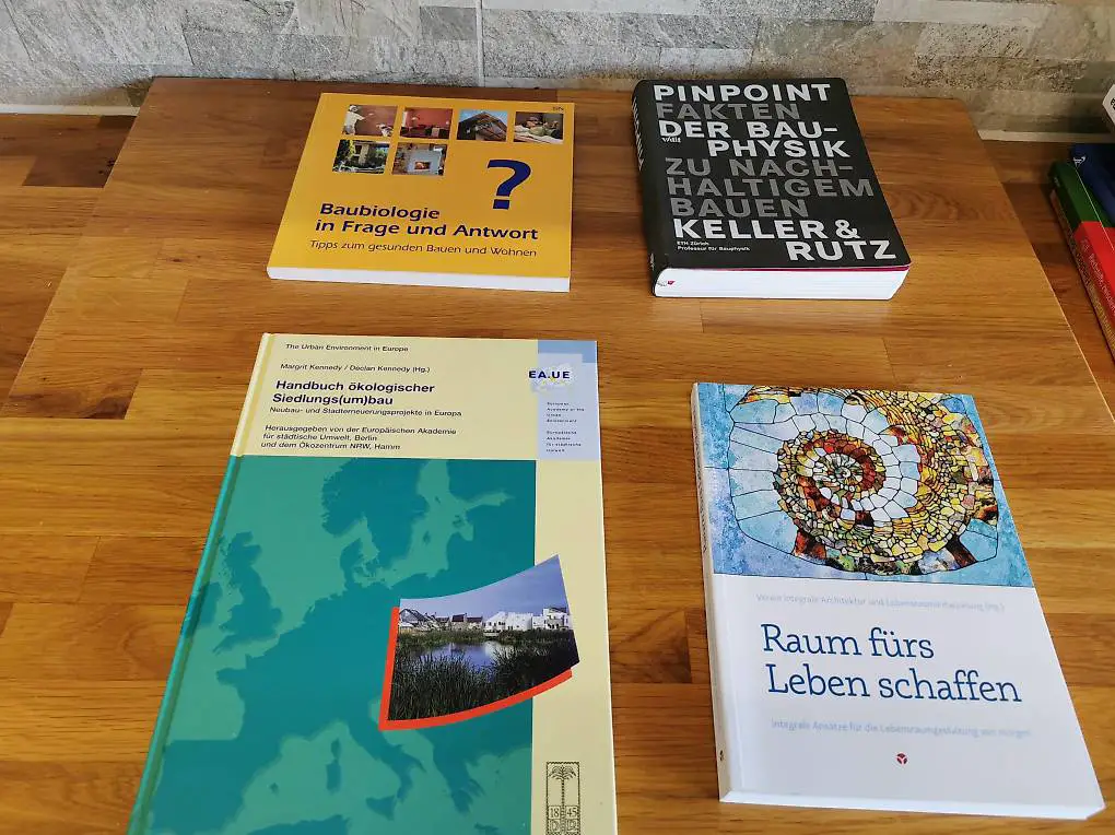 Fachbücher für Baubiologie