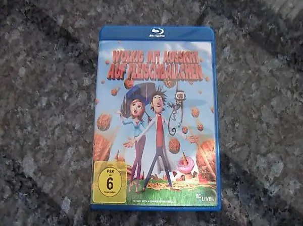 Blu-ray Wolkig mit Aussicht auf Fleischbällchen