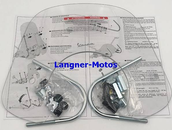 Windschutzscheibe Sport Vespa GTS 125-300 E4/ HPE 2019->