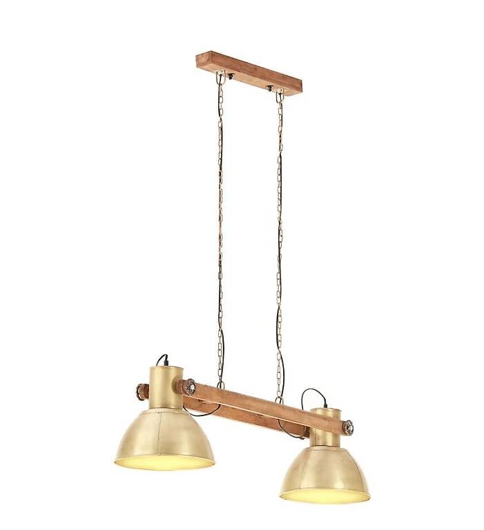 Hängelampe Industriestil 25 W Messing 109 cm E27