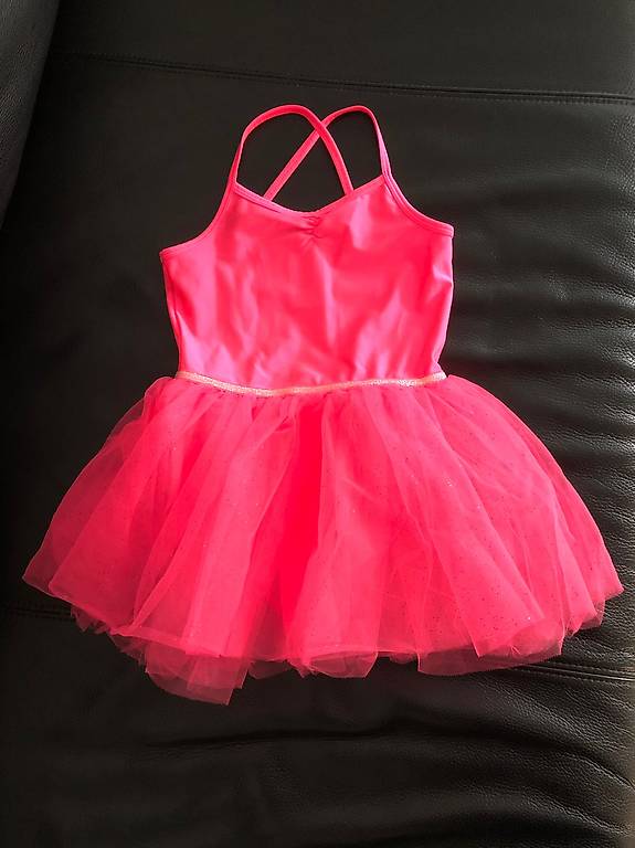 Body mit Tüllrock Gr. 134/140