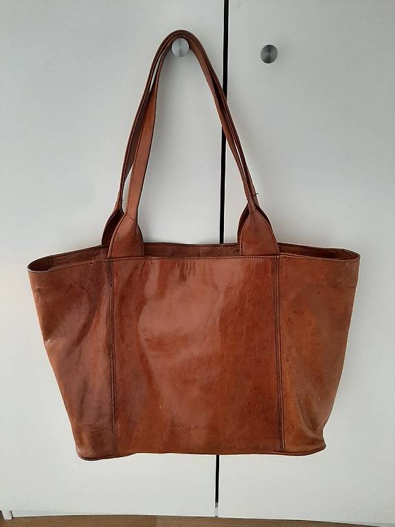 Kunsthandwerk Ledertasche-ein Unikat nicht von der Stange