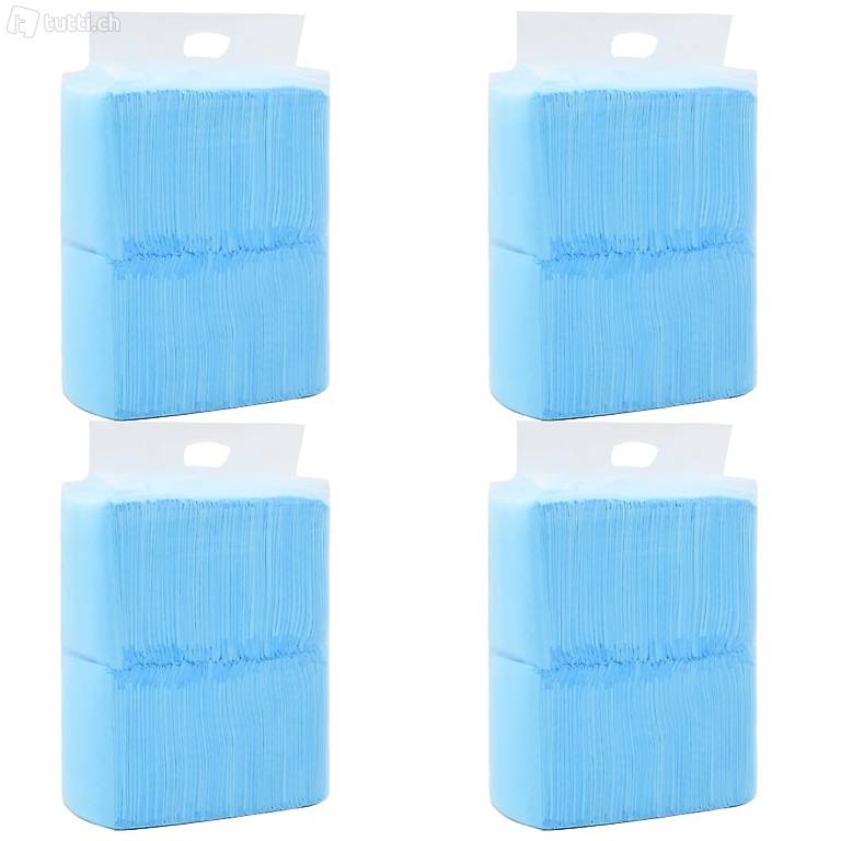  Hunde-Toilettenmatten 400 Stk. 60×45 cm Vliesstoff