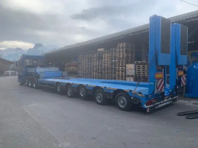 faymonville, tieflader