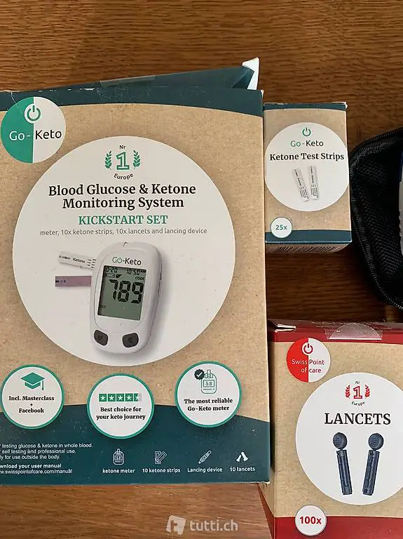 Messgerät Ketone/Glukose