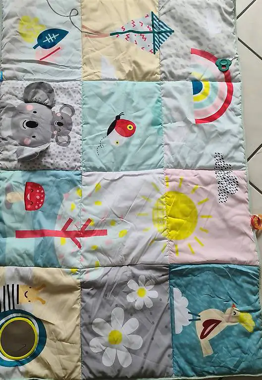 spiel- und krabeldecke für kinder