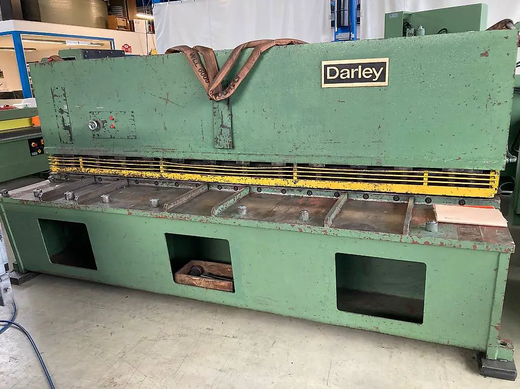 Blechschere Darley 3000x 8 mm, Hydraulisch