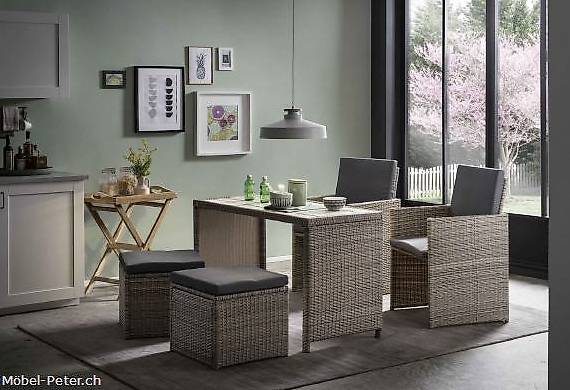 Sitzgruppe Sunny für drinnen und draussen