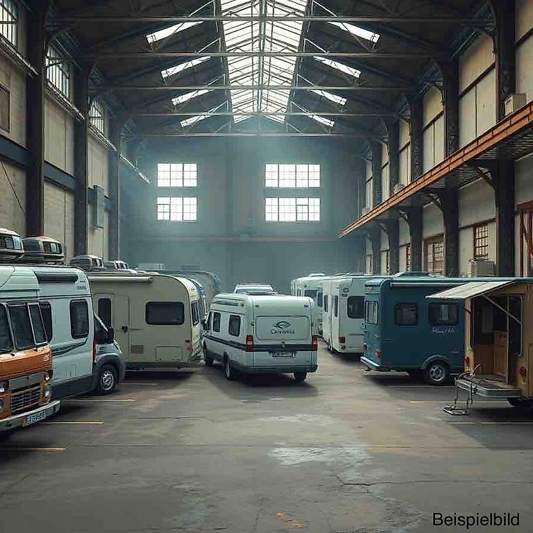 Einstellplätze für Boote, Wohnmobile, Wohnwagen, Autos