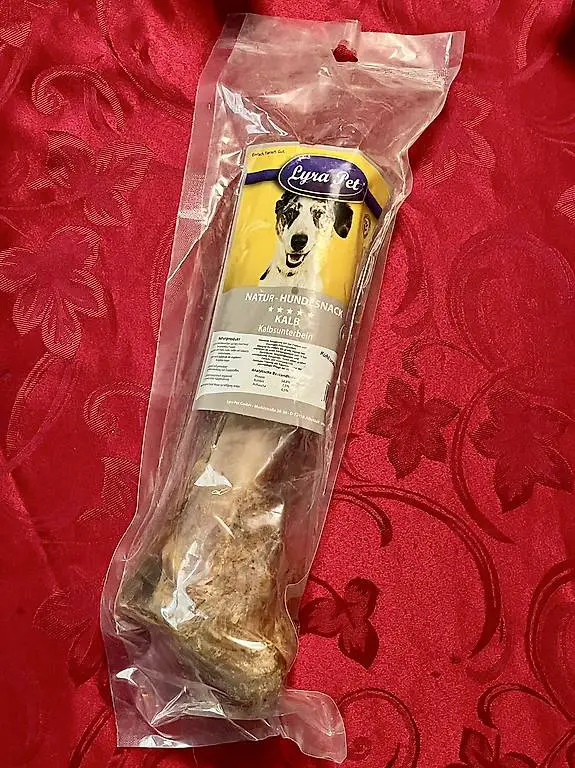 Kalbsunterbein, Kauknochen, Hundeknochen Hunde